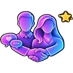 HugTone friendship artwork